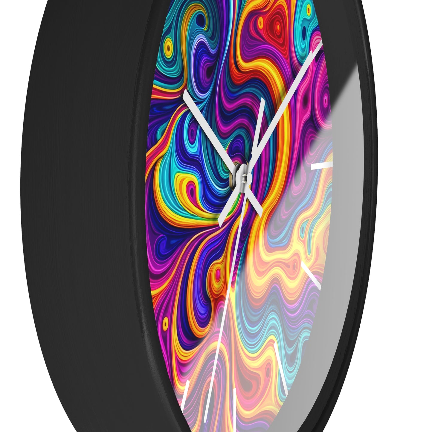 Psychedelic Wall Clock