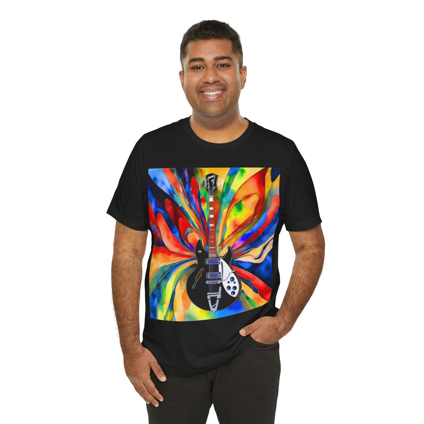 Guitar Psychedelic Tee