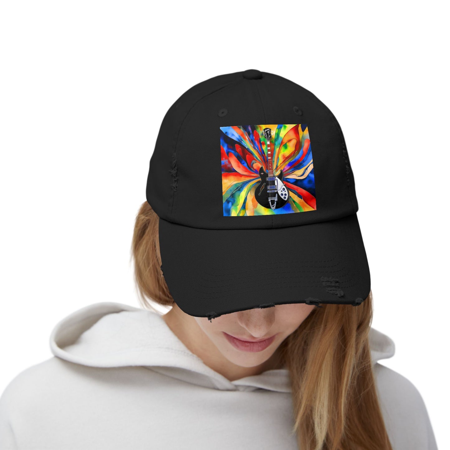 Guitar Kaleidoscope Cap