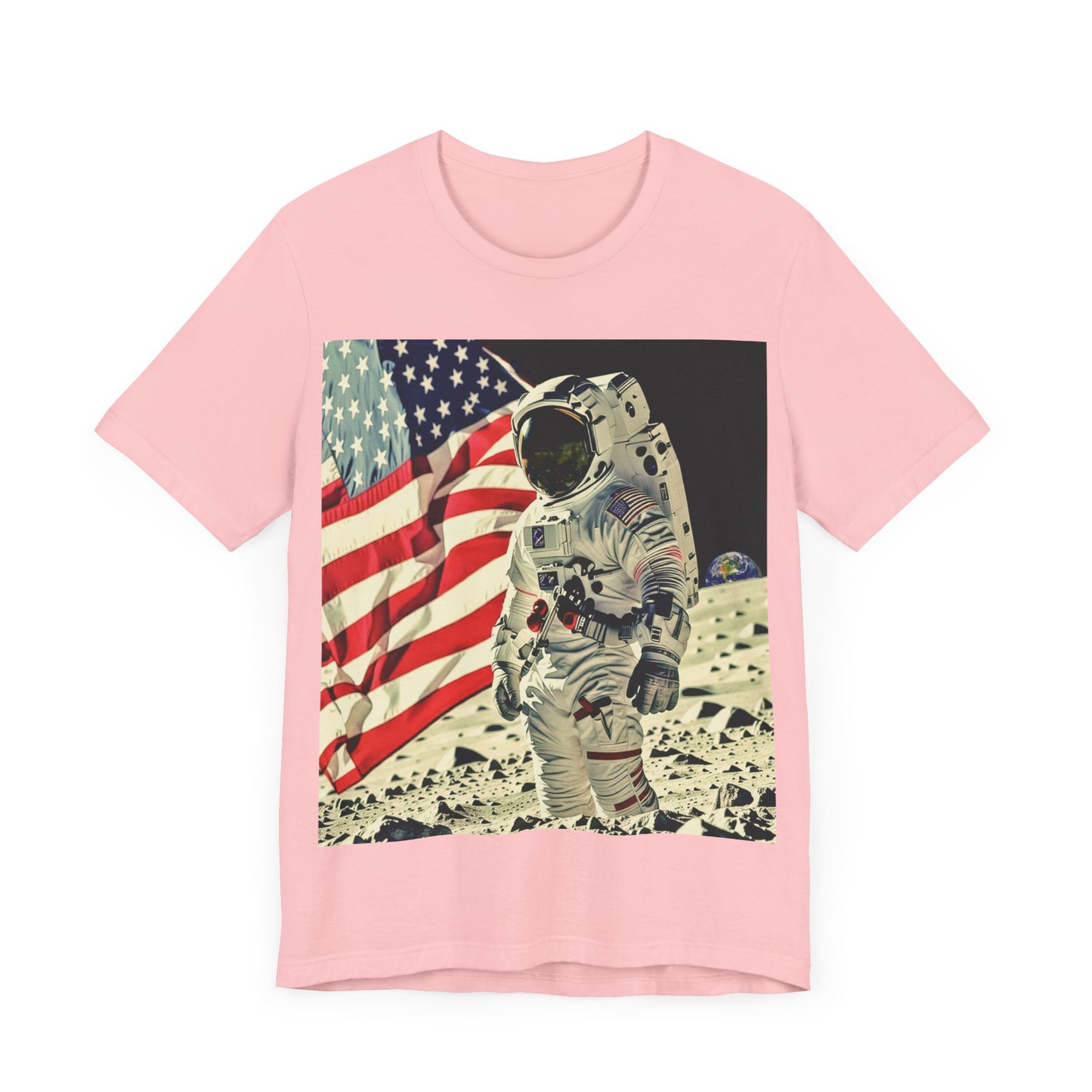 Astronaut On Moon Tee