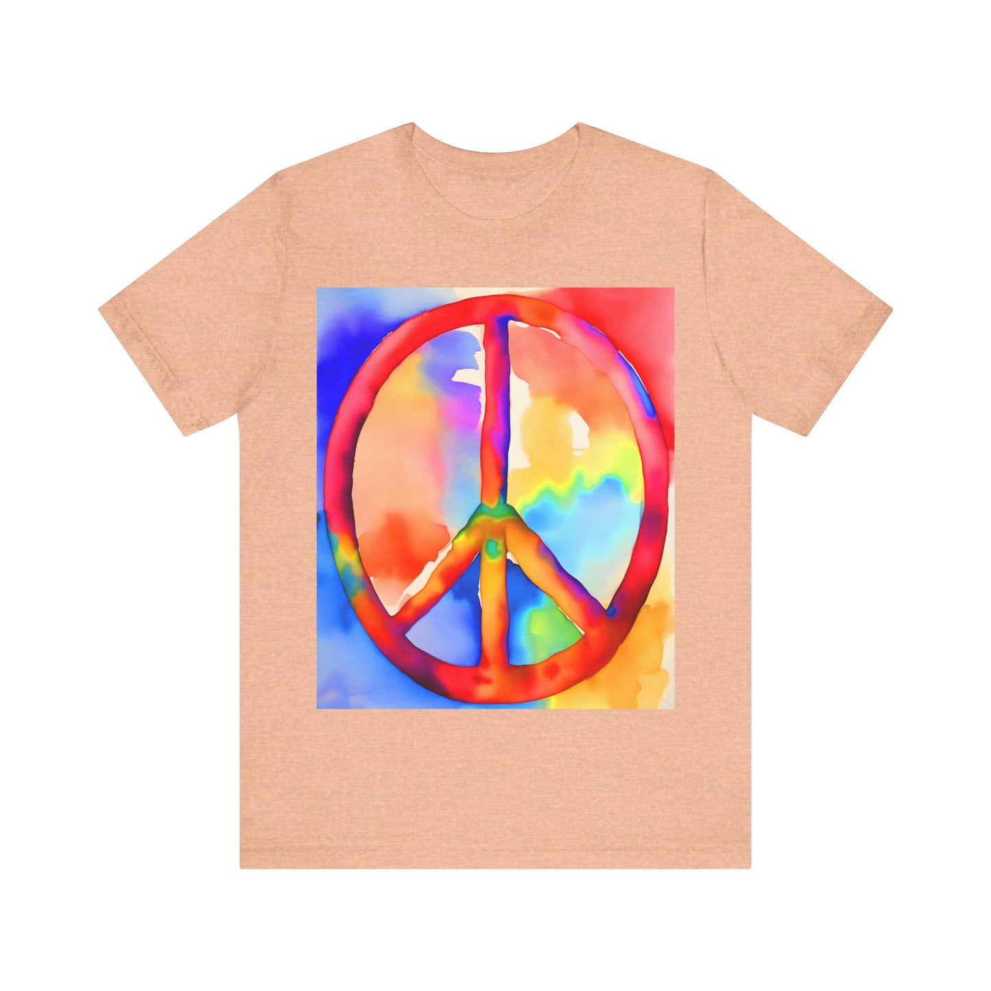 Peace Sign Vibrant Tee