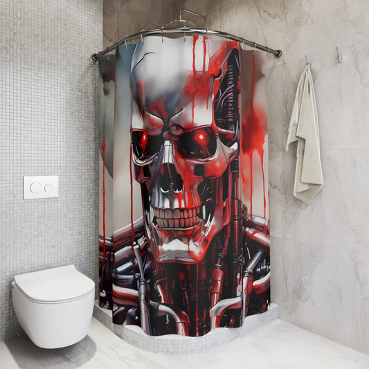 Cyborg Shower Curtain
