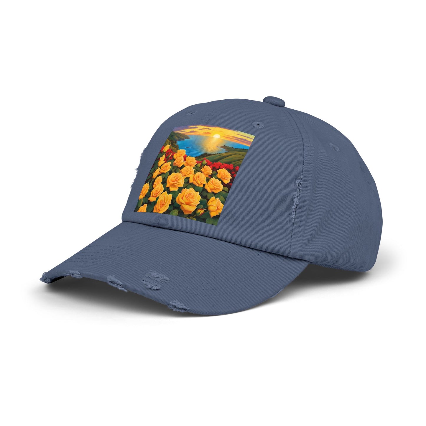 Yellow Rose Cap