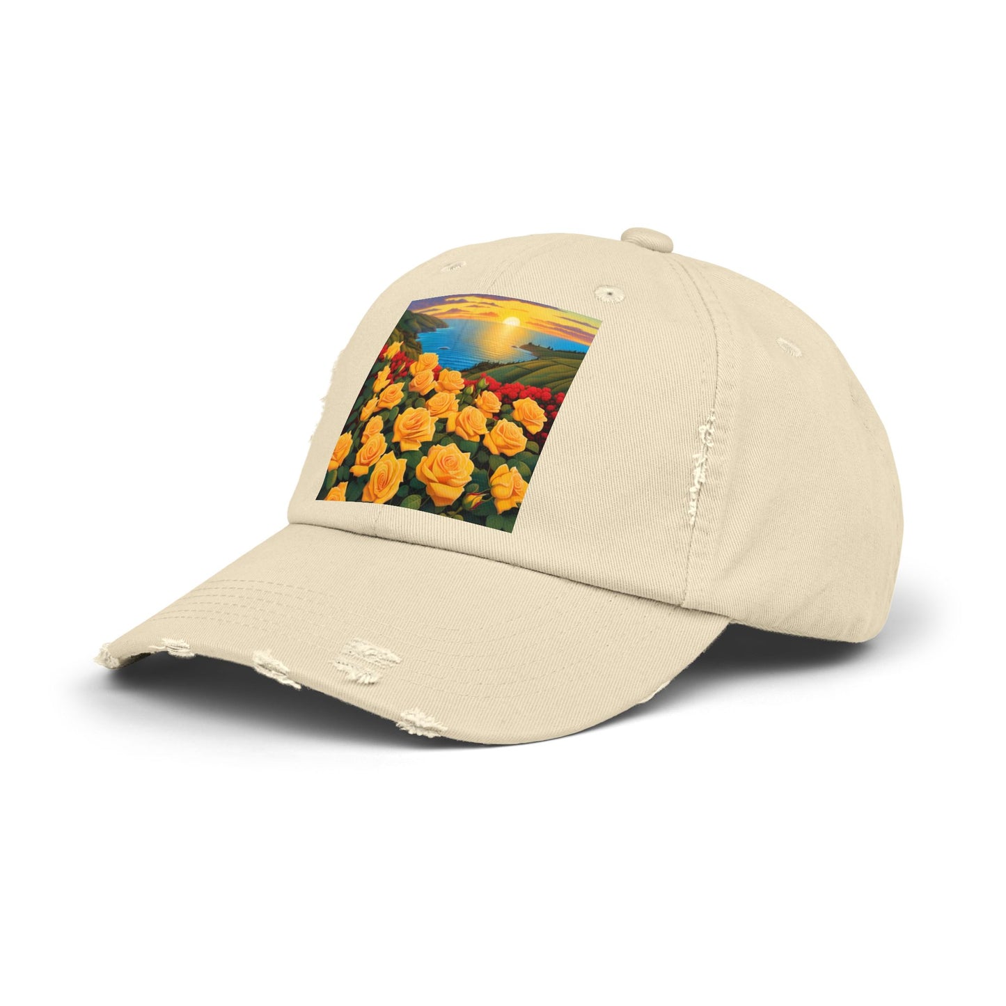 Yellow Rose Cap
