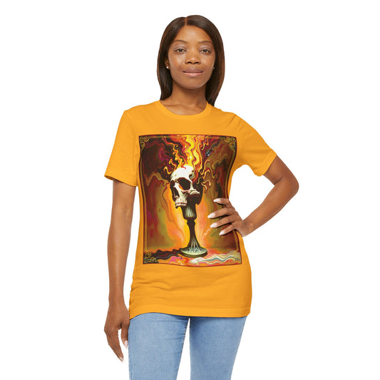 Colorful Exploding Skull Tee