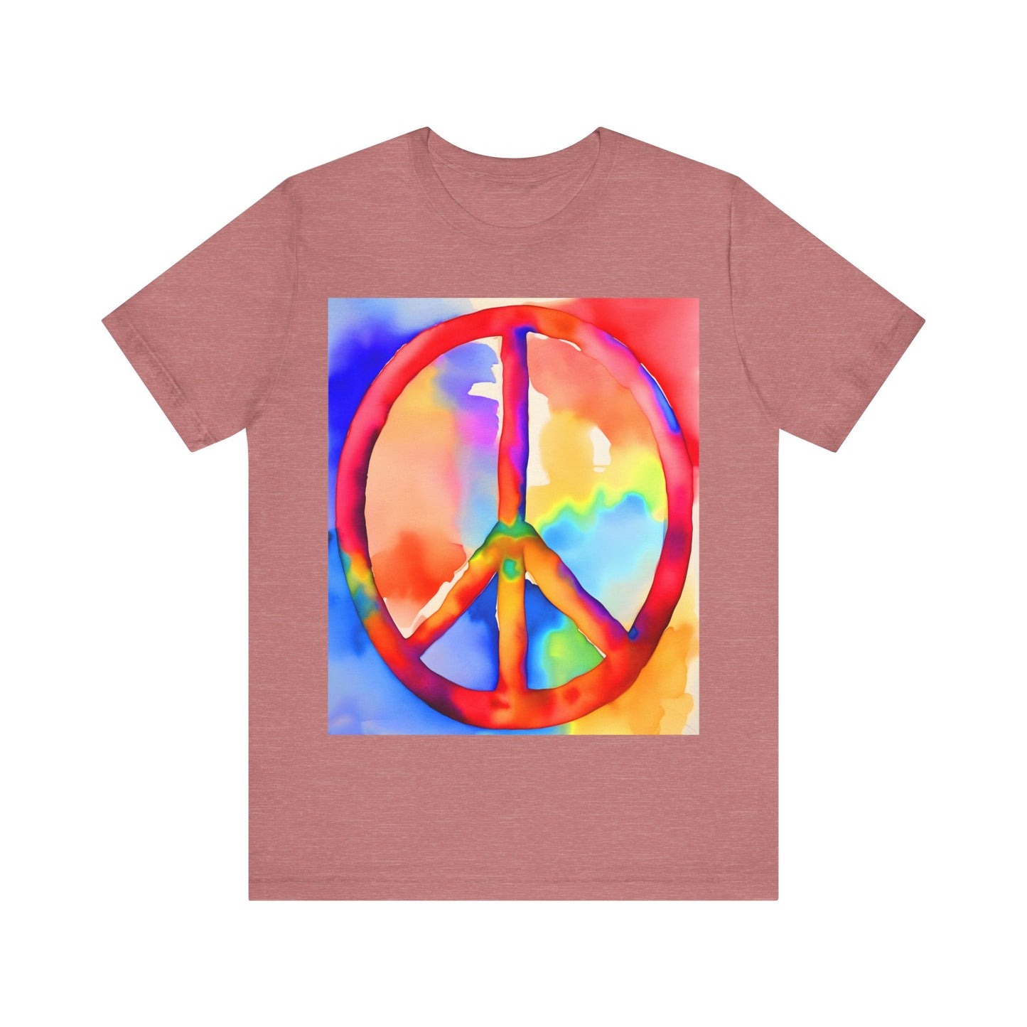 Peace Sign Vibrant Tee