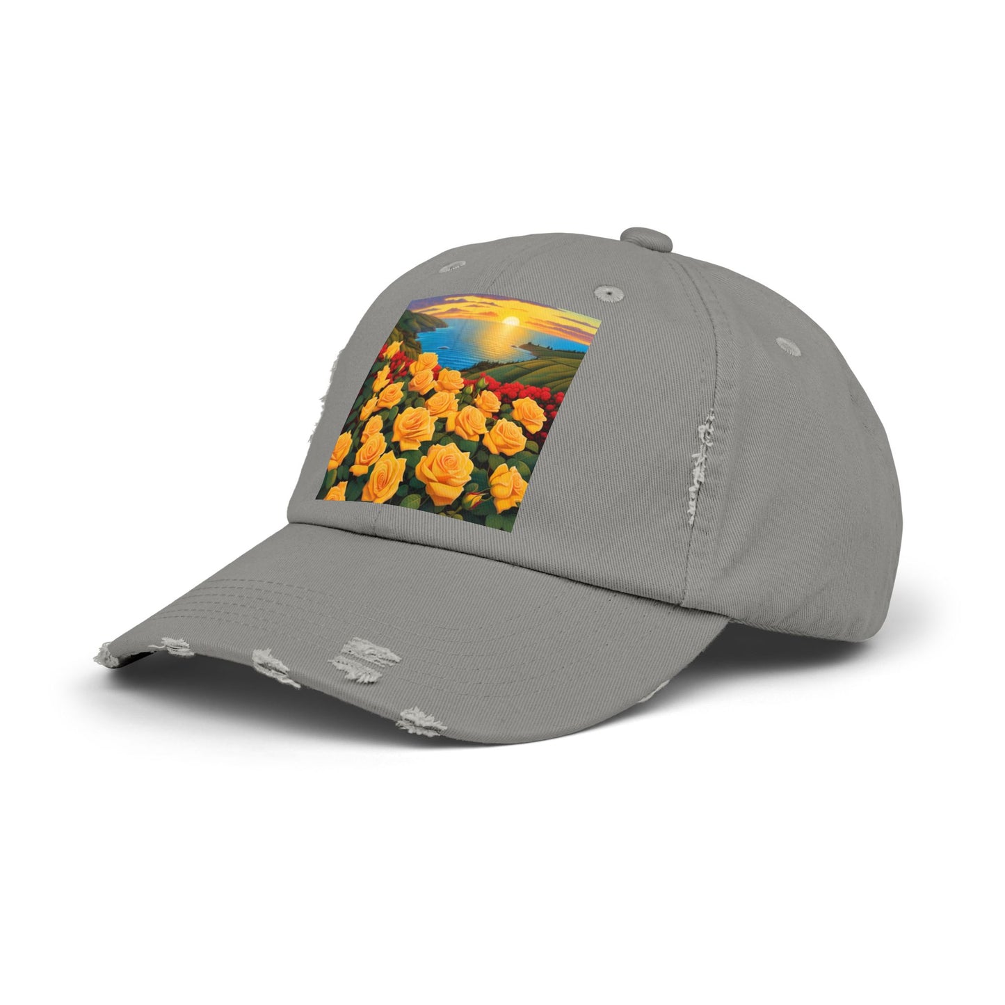 Yellow Rose Cap