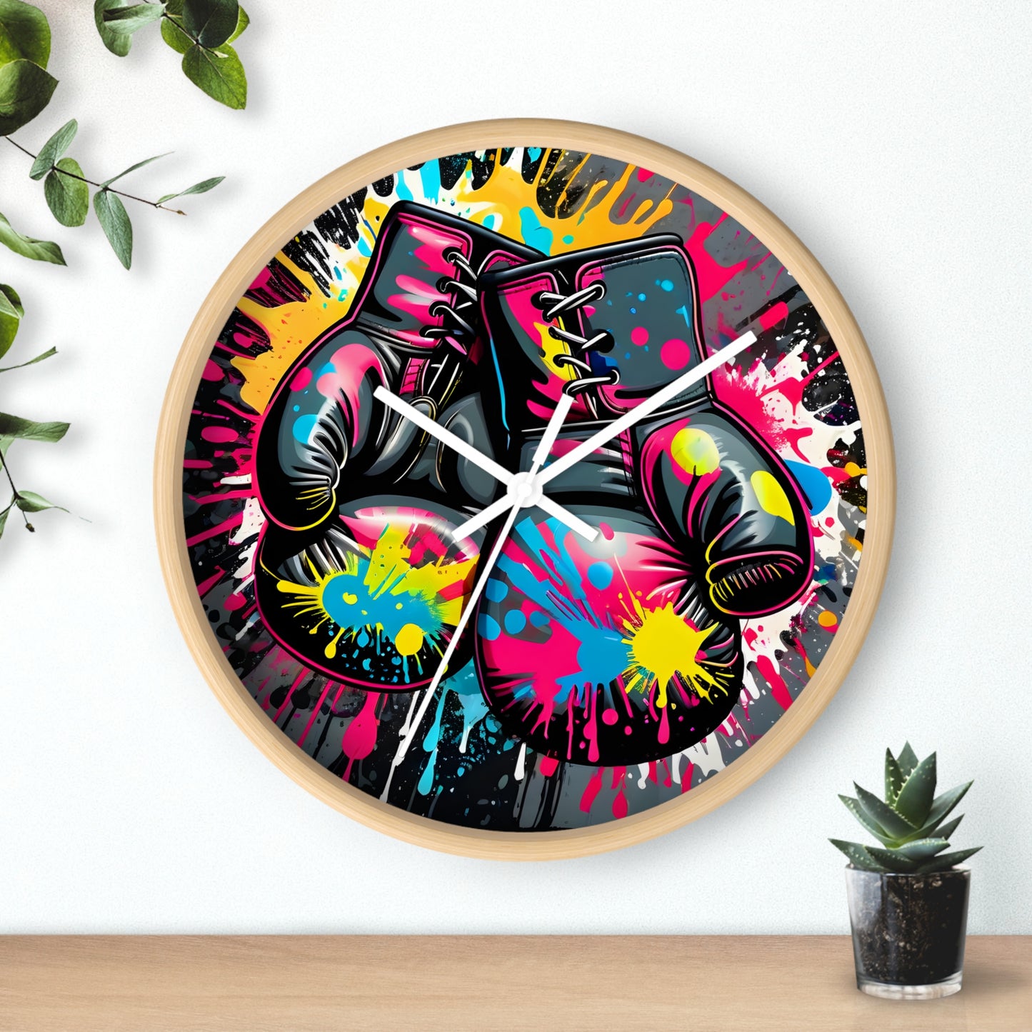 Boxing Glove Wall Clock