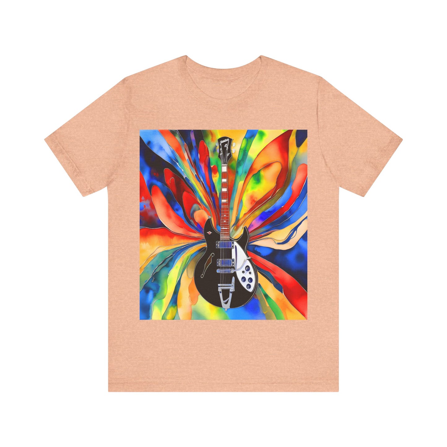 Guitar Psychedelic Tee