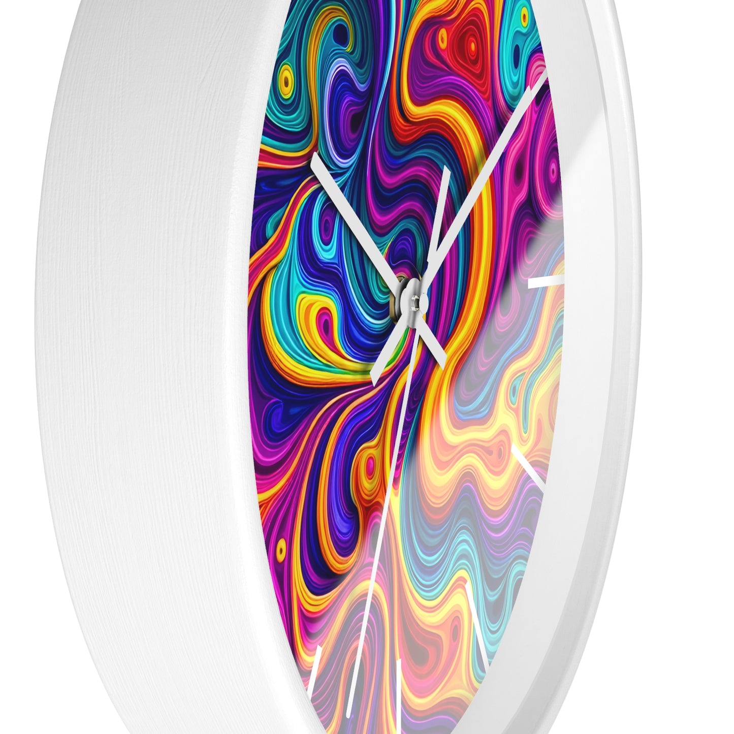 Psychedelic Wall Clock