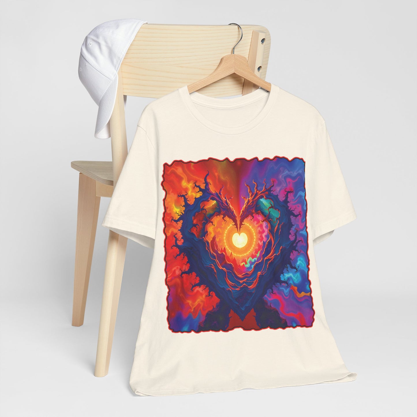 Colorful Heart Tee