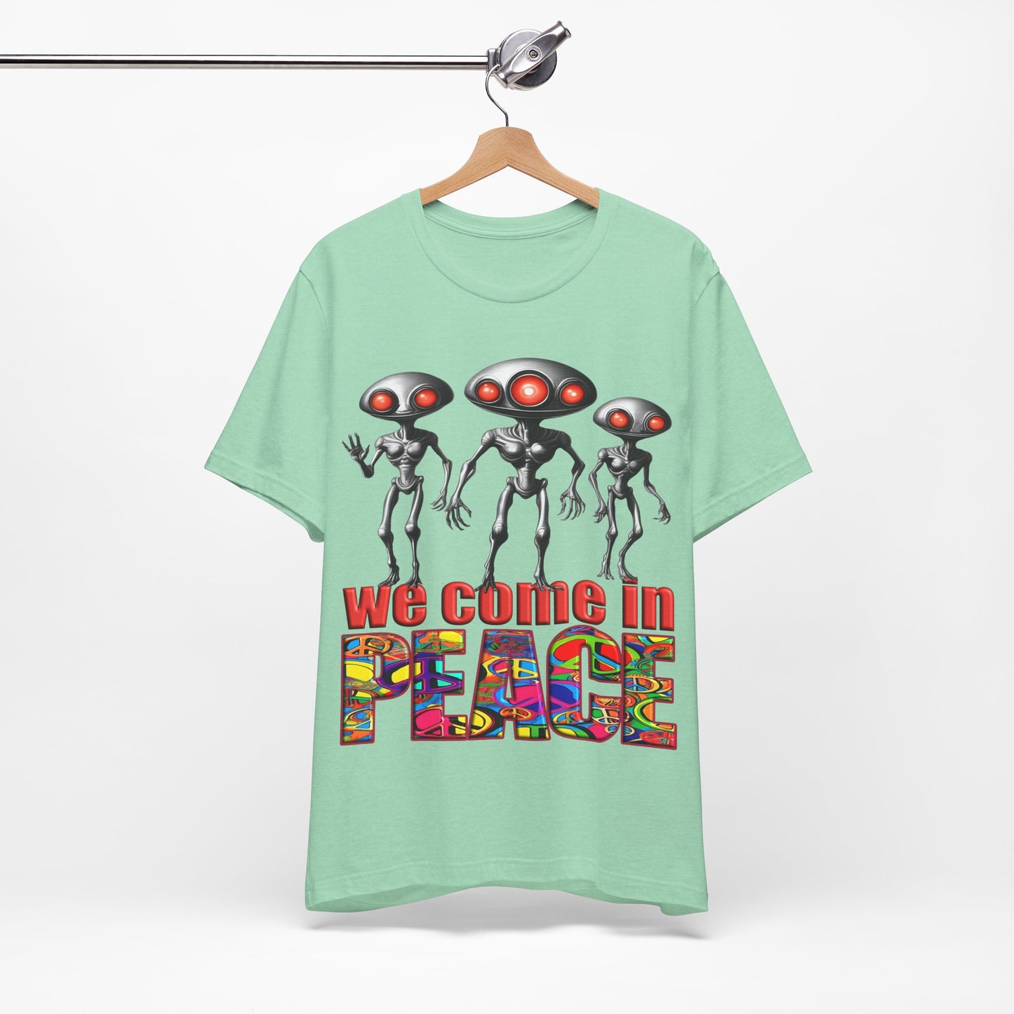Aliens Come in Peace Tee