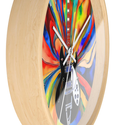 Guitar Wall Clock