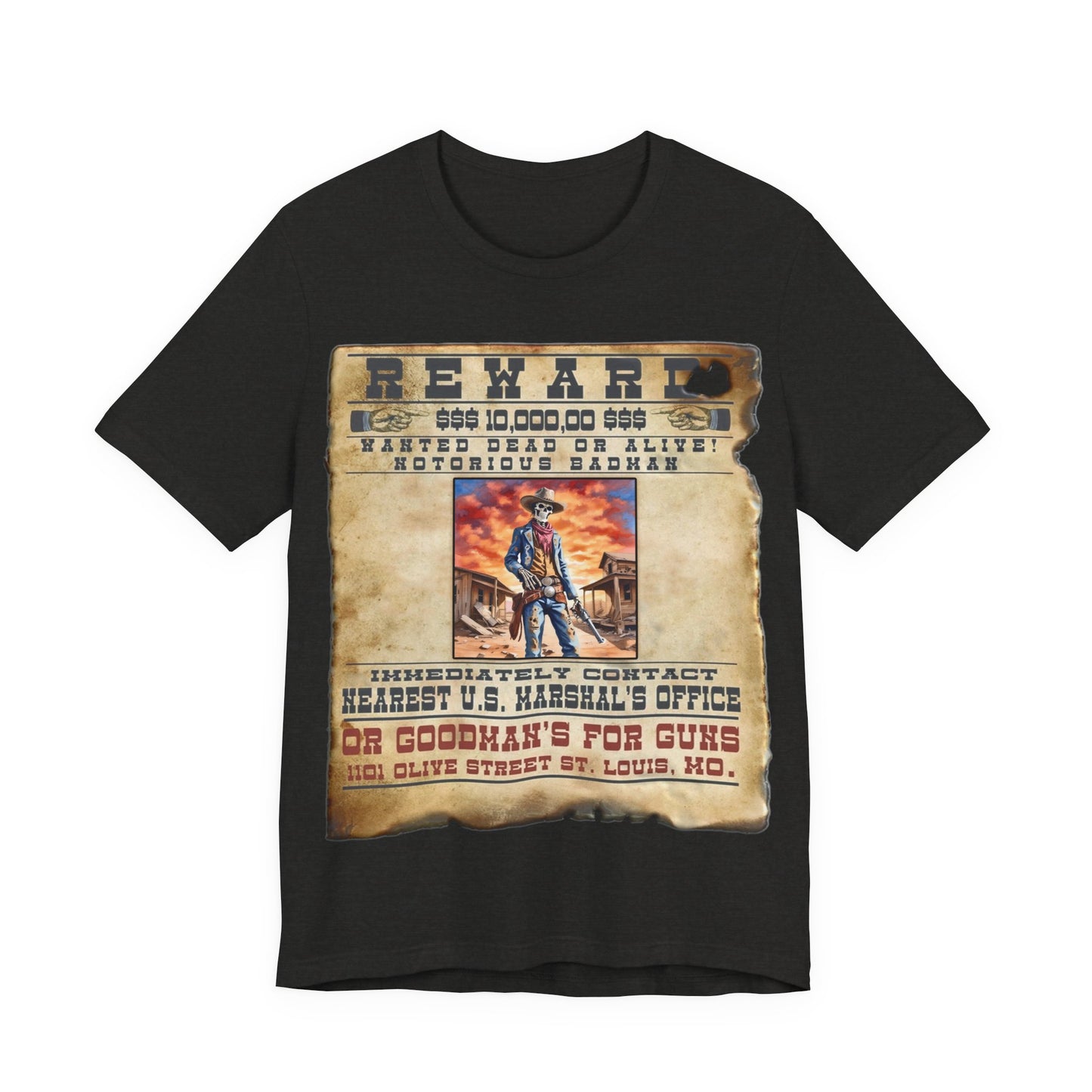 Wanted Poster Tee