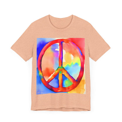 Peace Sign Vibrant Tee