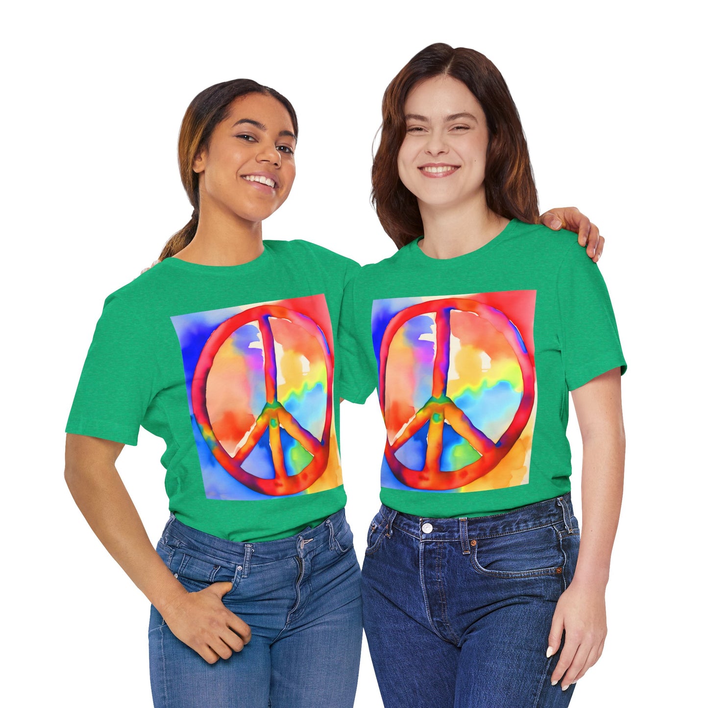 Peace Sign Vibrant Tee