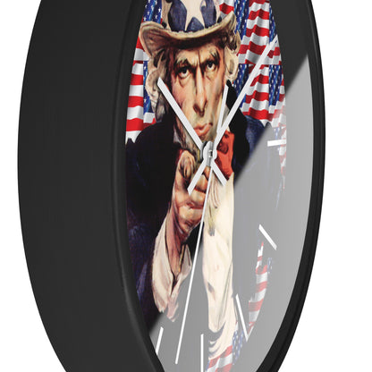 Uncle Sam Wall Clock