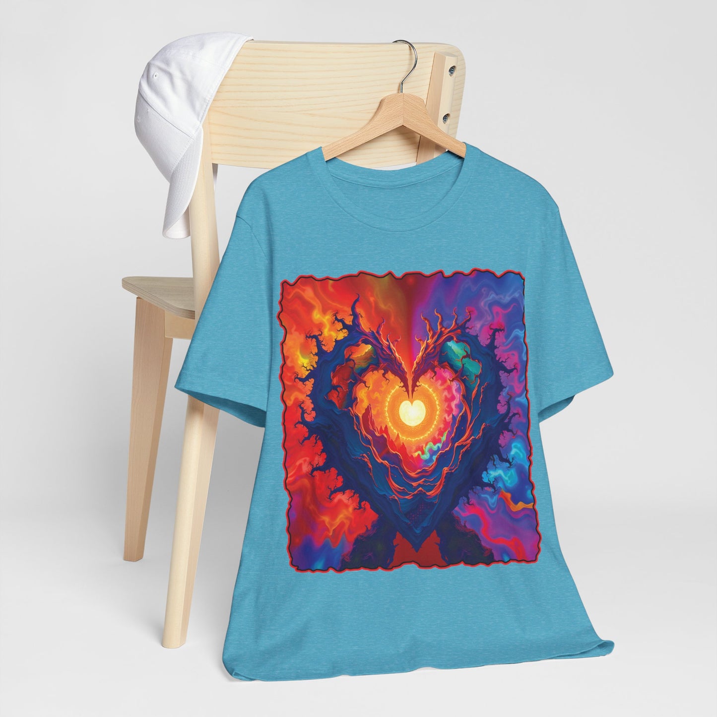 Colorful Heart Tee