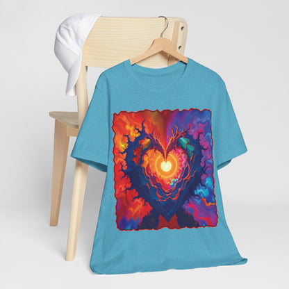Colorful Heart Tee