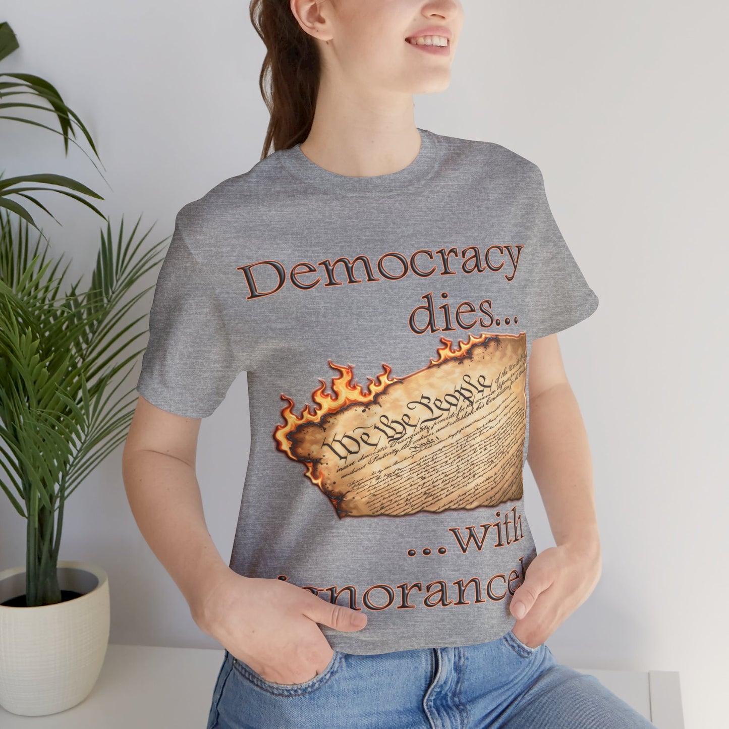 Democracy Dies Tee