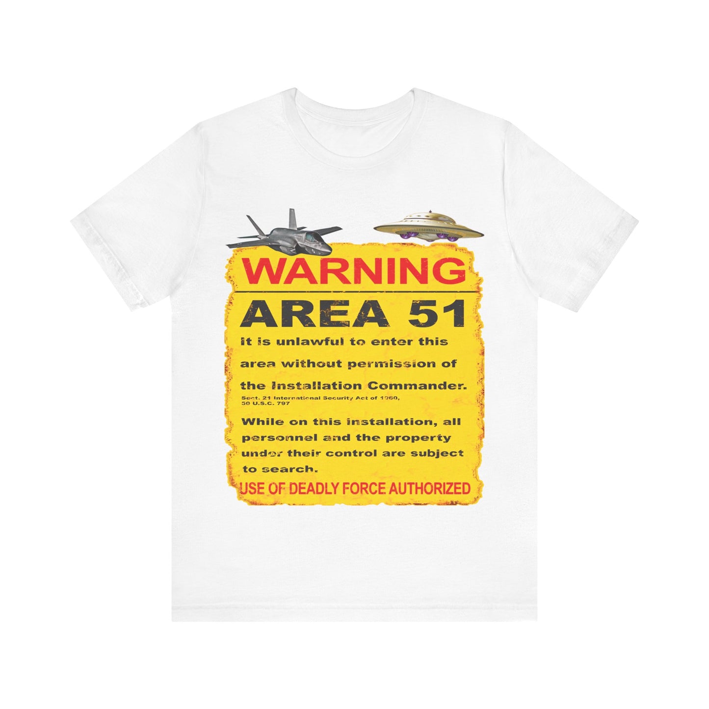 Area 51 Top Secret Tee