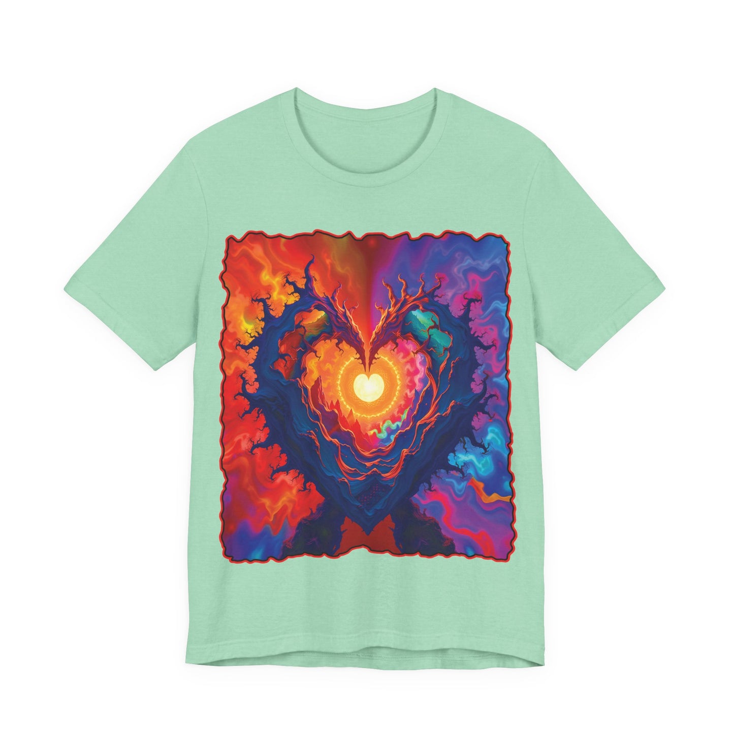 Colorful Heart Tee