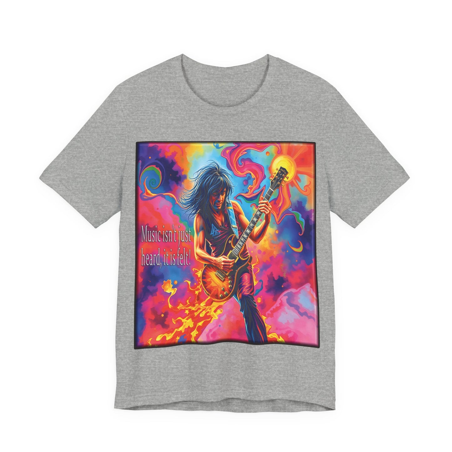 Guitarist Psychedelic Tee