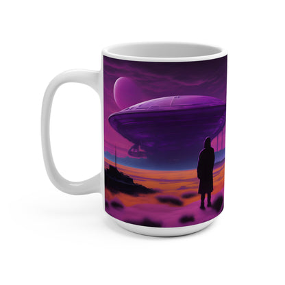 Purple Planet Mug 15oz