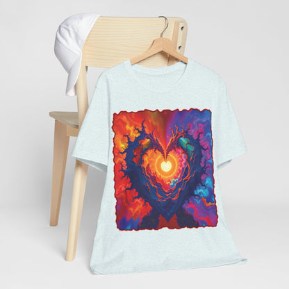 Colorful Heart Tee