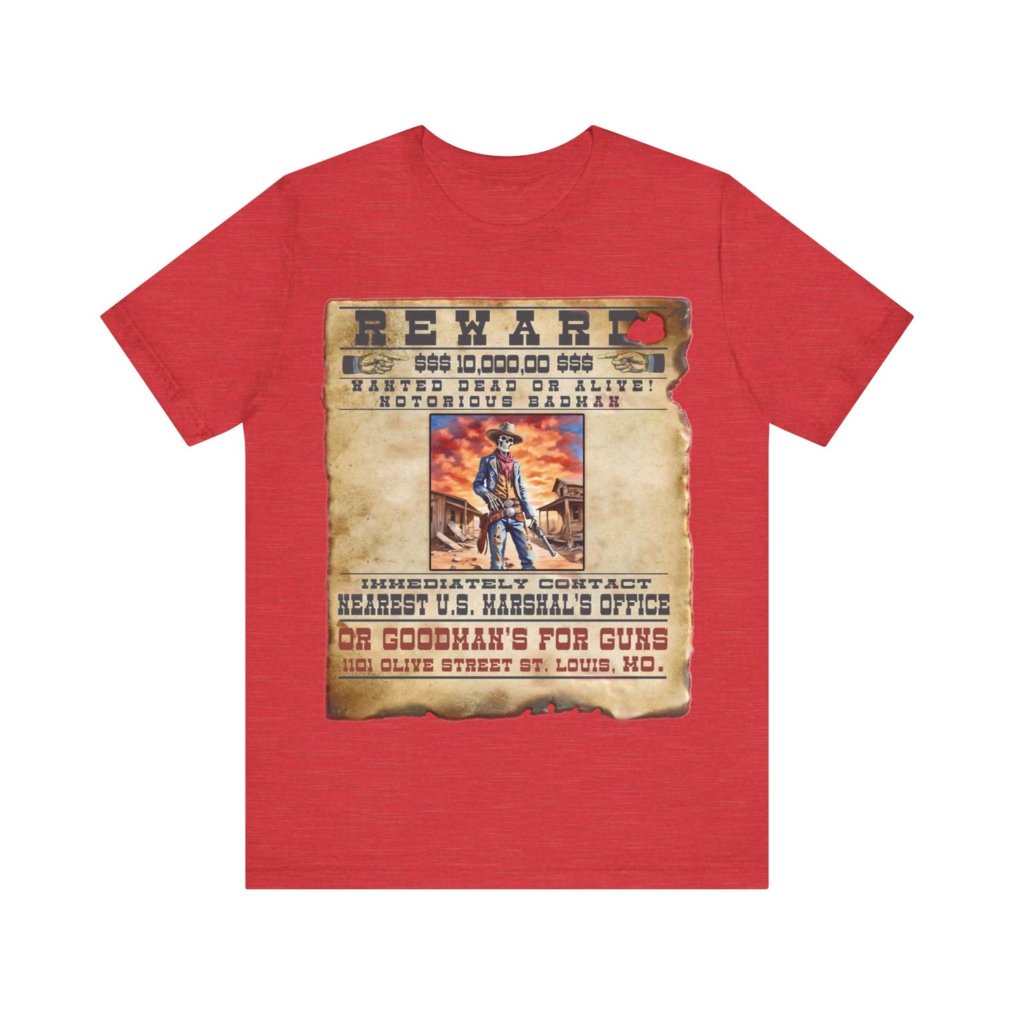 Wanted Poster Tee