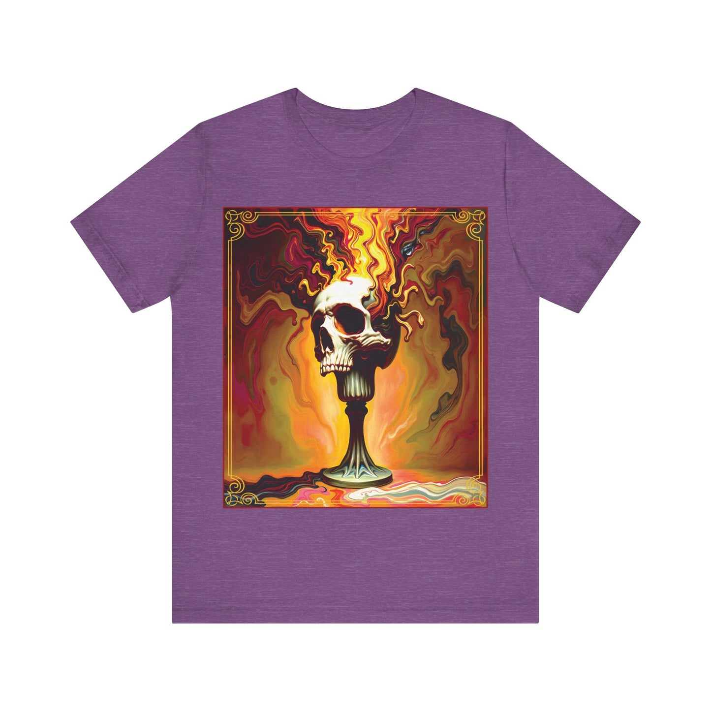 Colorful Exploding Skull Tee