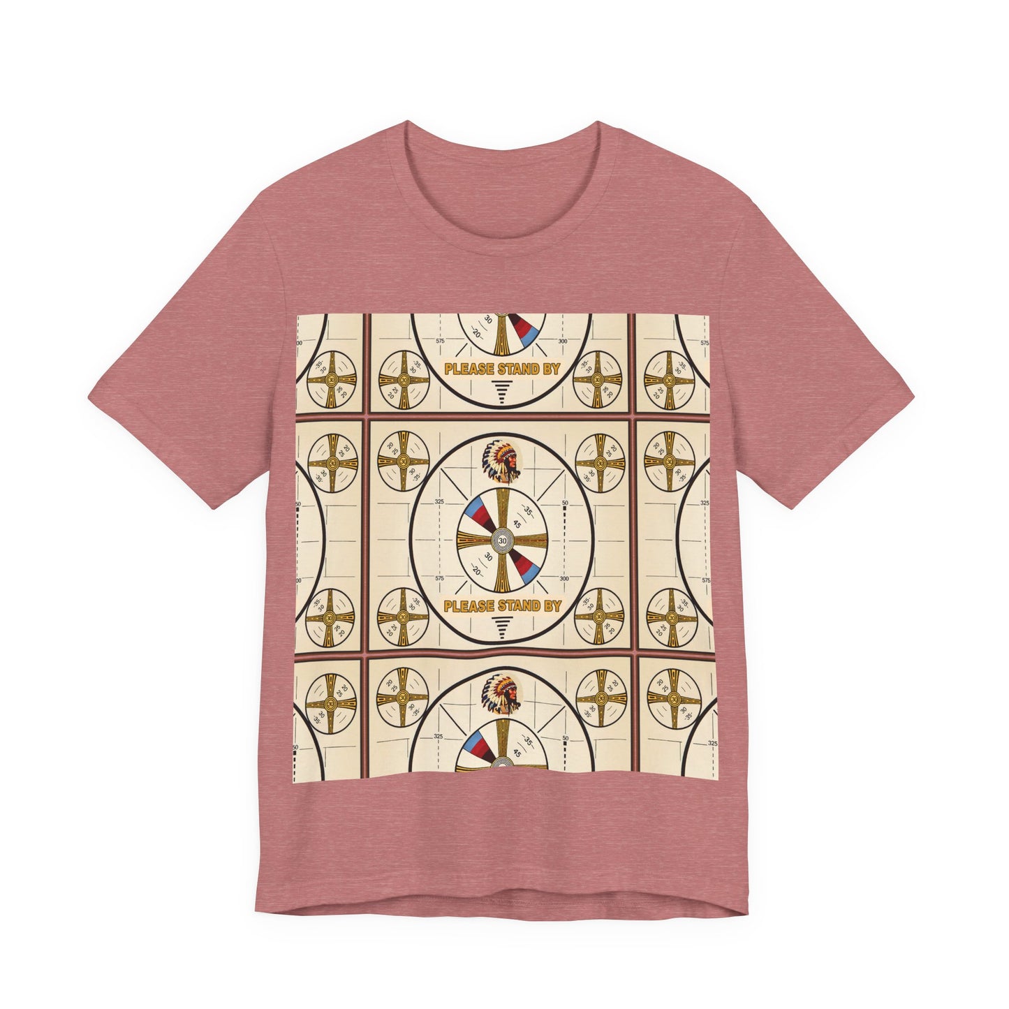 Retro TV Test Pattern Tee
