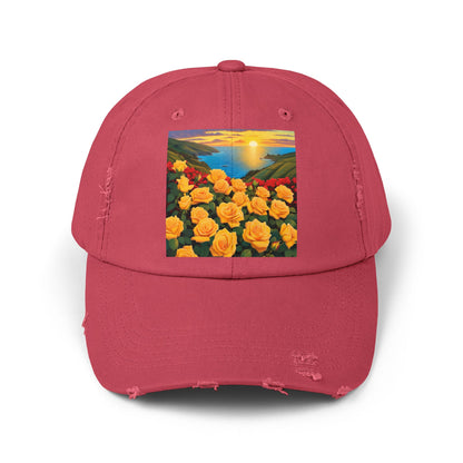 Yellow Rose Cap