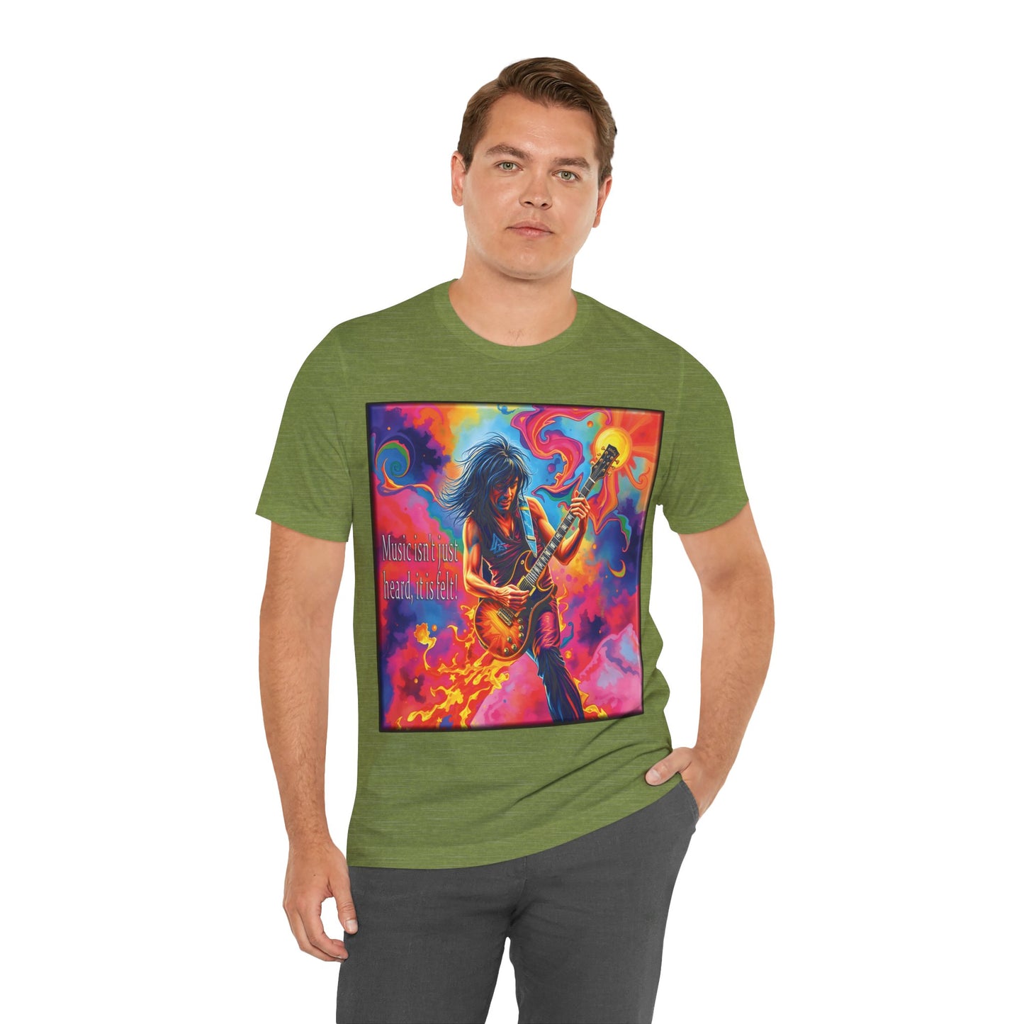 Guitarist Psychedelic Tee