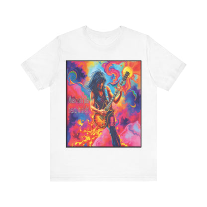 Guitarist Psychedelic Tee