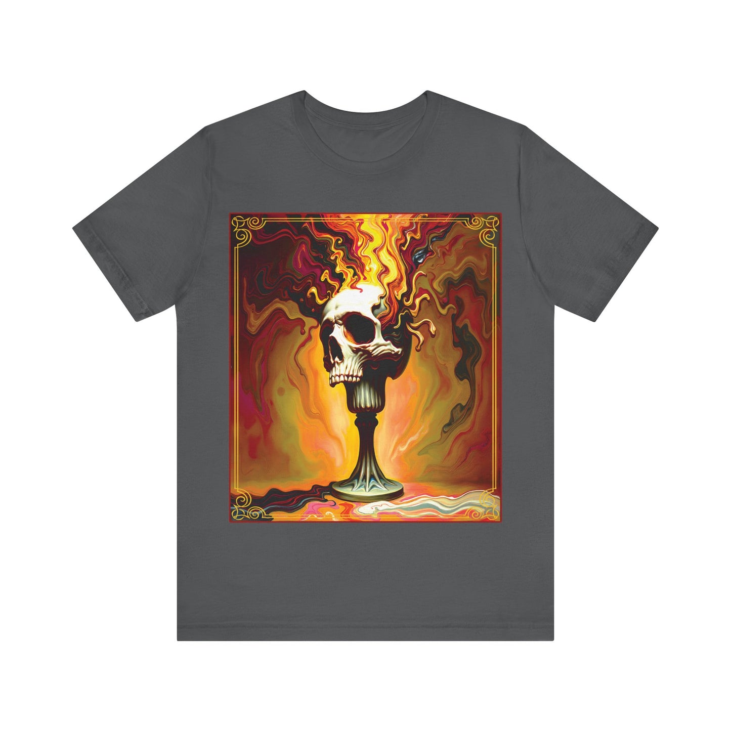 Colorful Exploding Skull Tee