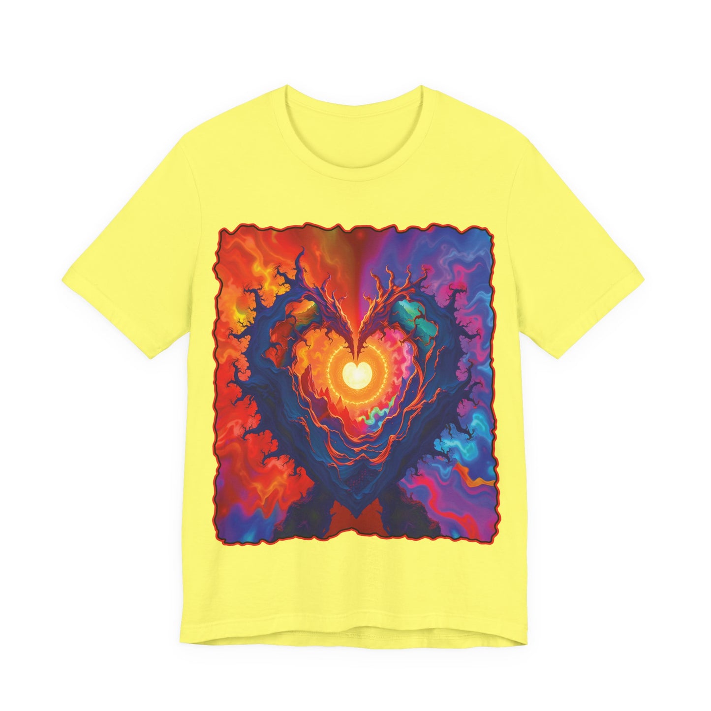 Colorful Heart Tee