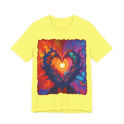 Colorful Heart Tee