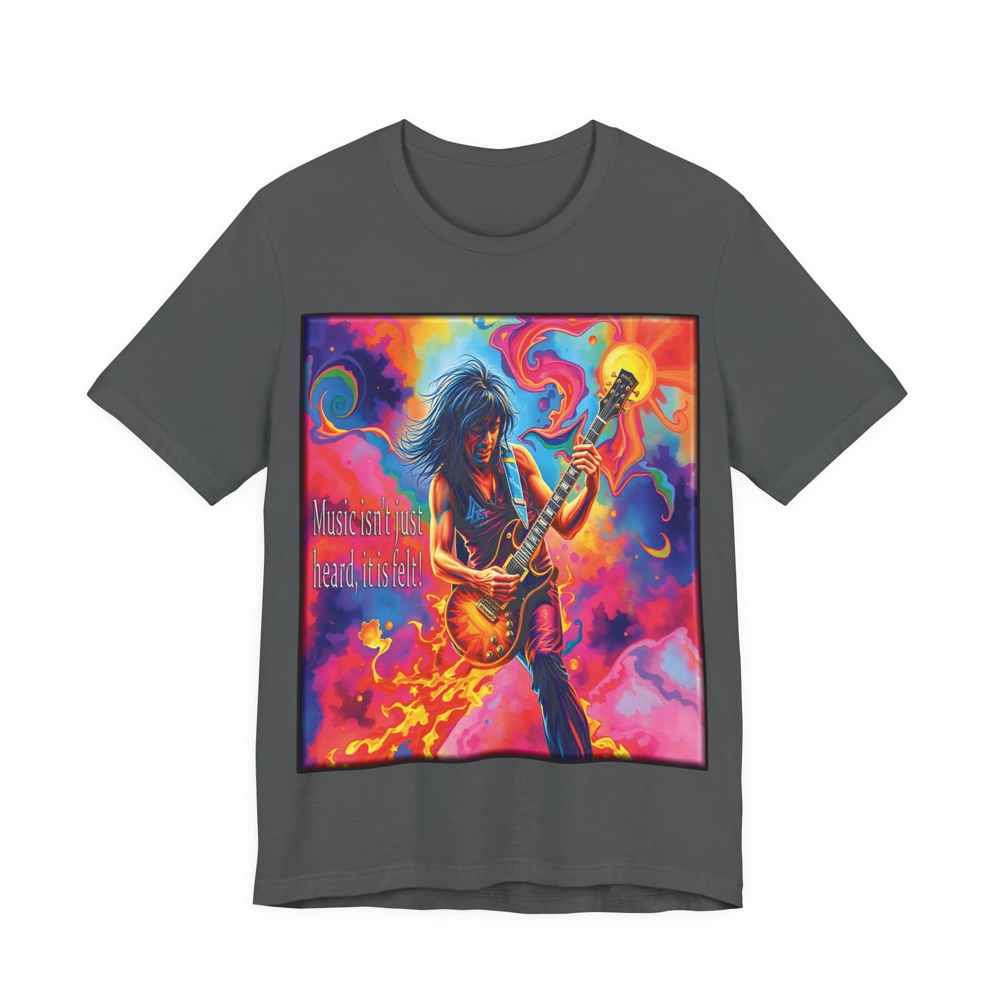 Guitarist Psychedelic Tee