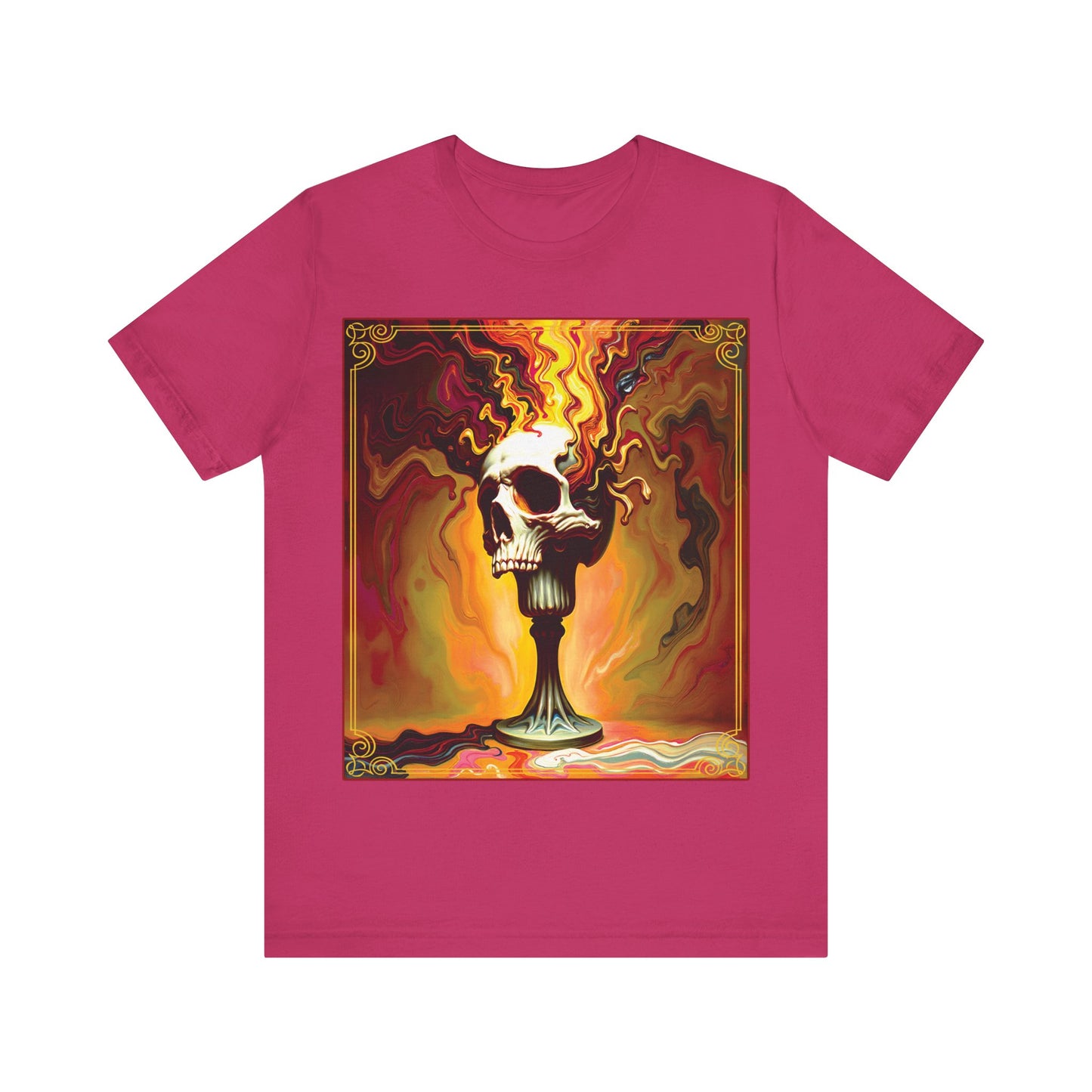 Colorful Exploding Skull Tee