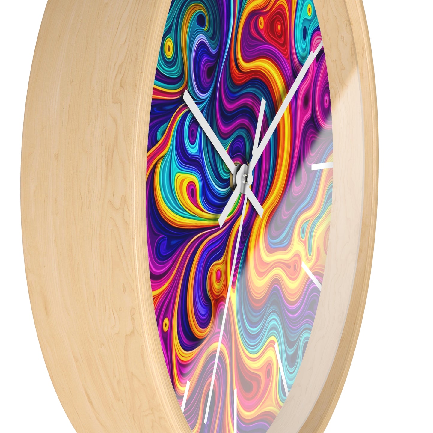 Psychedelic Wall Clock