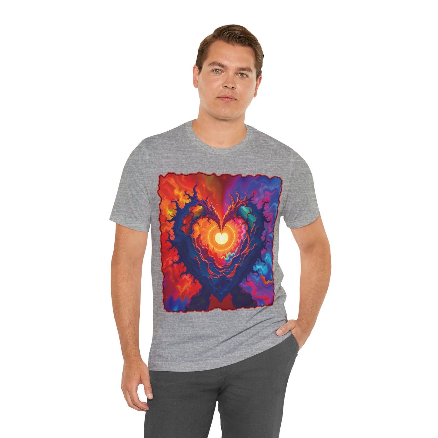 Colorful Heart Tee