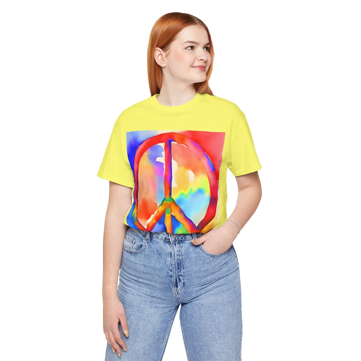 Peace Sign Vibrant Tee