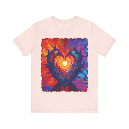 Colorful Heart Tee