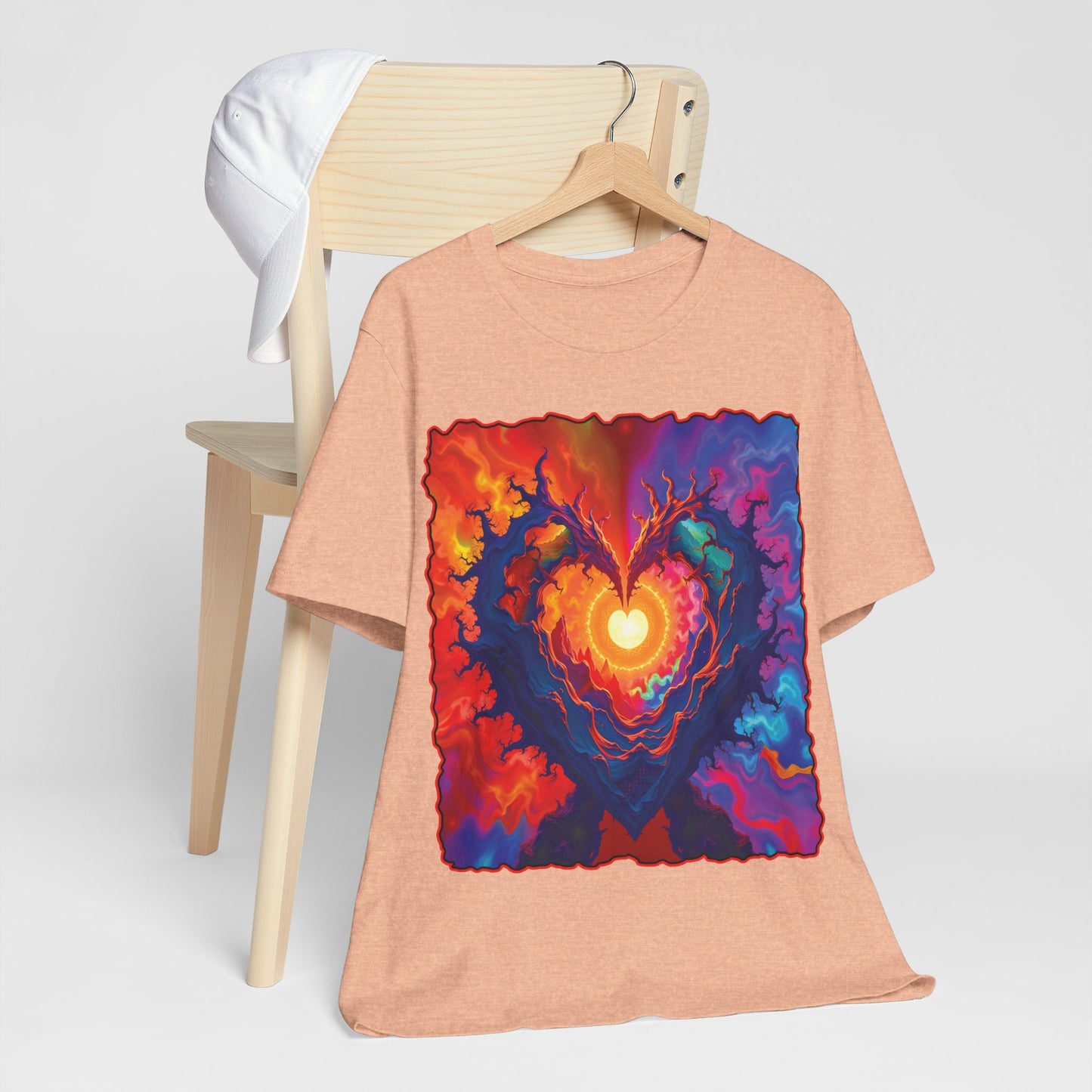 Colorful Heart Tee