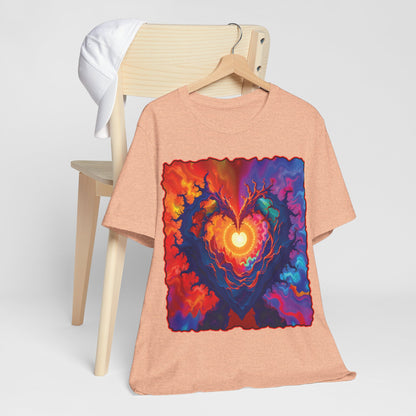 Colorful Heart Tee