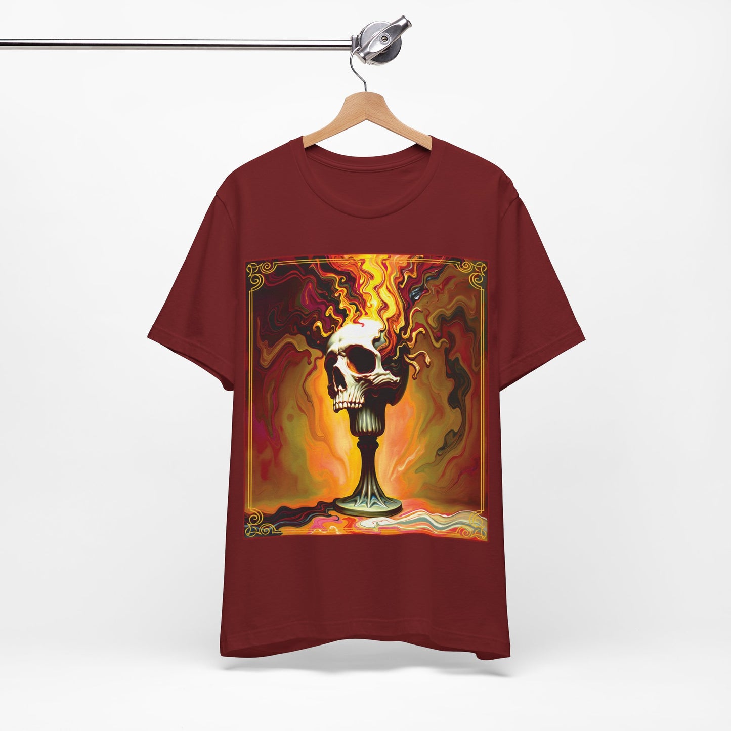 Colorful Exploding Skull Tee