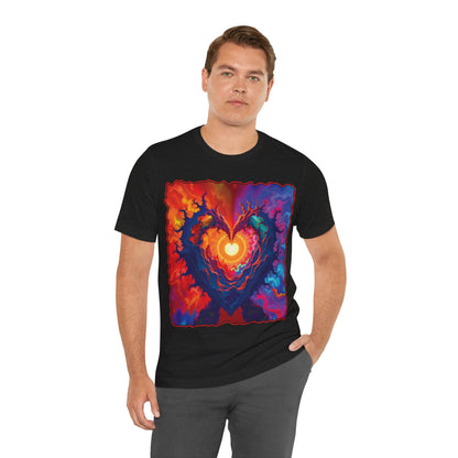 Colorful Heart Tee