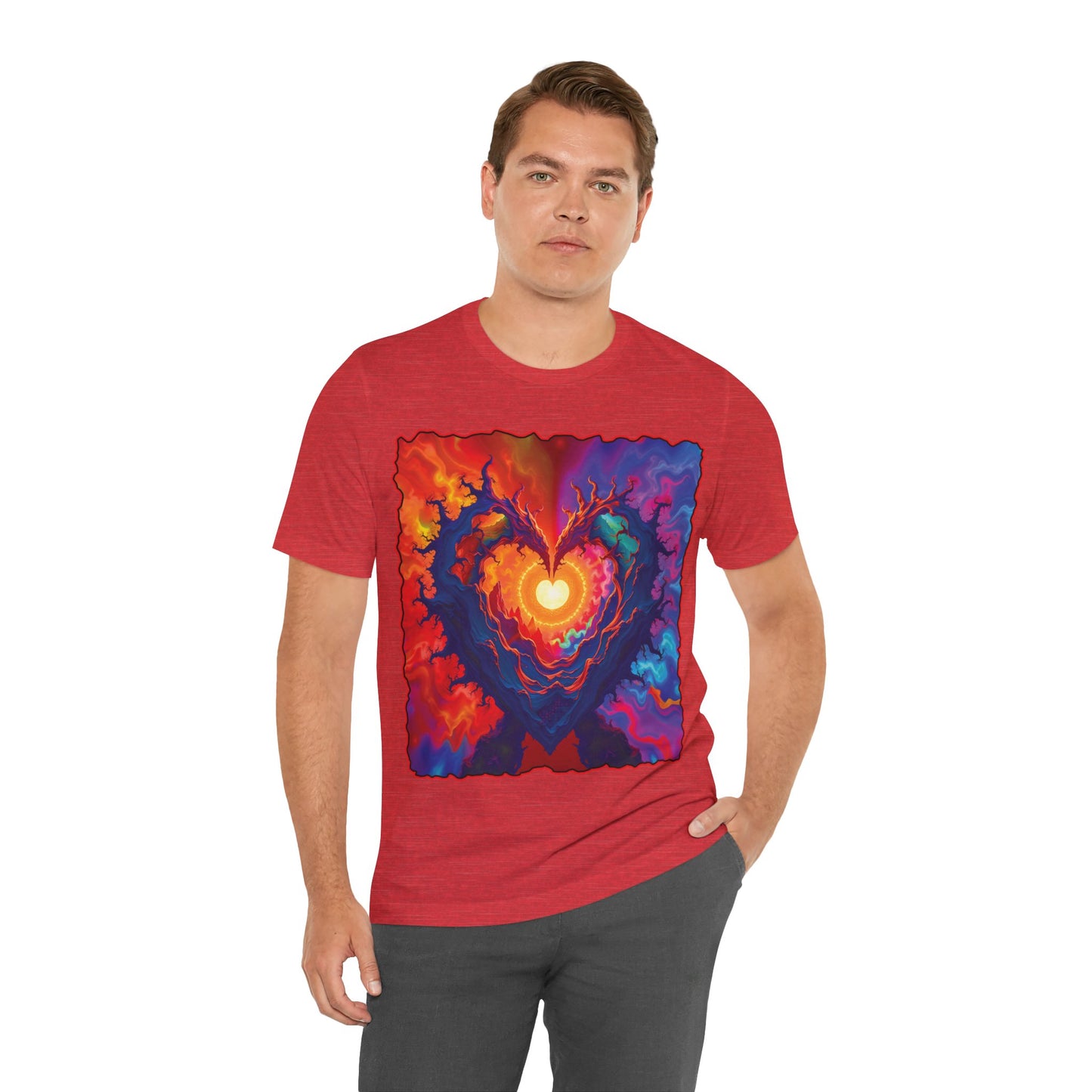 Colorful Heart Tee