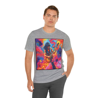 Guitarist Psychedelic Tee